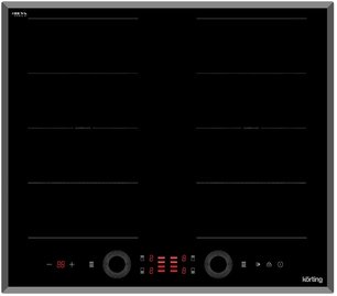 Индукционная варочная панель Кертинг HIB 68700 B Quadro фото Индукционная варочная панель Korting HIB 68700 B Quadro фото