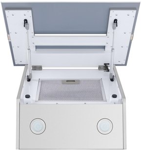Вытяжка Маунфилд MERSEY 50 Inox Glass white фото 4 в Санкт-Петербурге Вытяжка Maunfeld MERSEY 50 Inox Glass white фото 4 в Санкт-Петербурге