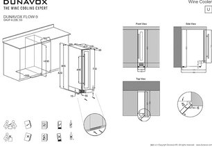 Встраиваемый винный шкаф Дунавокс DAUF-9.22C фото 2 в Санкт-Петербурге Встраиваемый винный шкаф Dunavox DAUF-9.22C фото 2 в Санкт-Петербурге