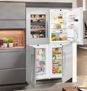 Встраиваемый холодильник Side-by-Side Либхер SBSWdf 64I5 BioFresh NoFrost фото 2 в Санкт-Петербурге Встраиваемый холодильник Side-by-Side Liebherr SBSWdf 64I5 BioFresh NoFrost фото 2 в Санкт-Петербурге
