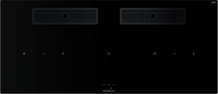 Индукционная варочная поверхность с вытяжкой Kuppersbusch KMI 12850.0 SR-E Black Velvet фото в Санкт-Петербурге