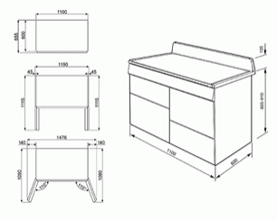 Варочный центр Смег TR4110BL1 фото 3 в Санкт-Петербурге Варочный центр Smeg TR4110BL1 фото 3 в Санкт-Петербурге