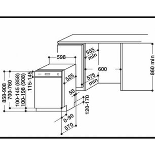Встраиваемая посудомоечная машина KitchenAid KDSCM82100 фото 4 в Санкт-Петербурге