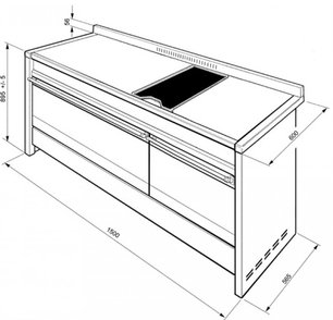 Варочный центр Смег A5-8 фото 2 в Санкт-Петербурге Варочный центр Smeg A5-8 фото 2 в Санкт-Петербурге