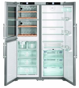Холодильник Либхер SBSes 7165 PremiumPlus Vinidor BioFresh NoFrost фото 2 в Санкт-Петербурге Холодильник Liebherr SBSes 7165 PremiumPlus Vinidor BioFresh NoFrost фото 2 в Санкт-Петербурге