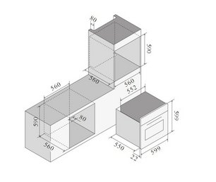 Духовой шкаф ILVE OV60SNE3/AWG фото 2 в Санкт-Петербурге