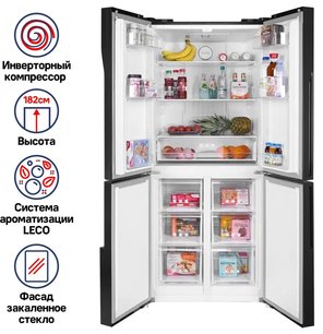 Холодильник Маунфилд MFF182NFBE фото 2 в Санкт-Петербурге Холодильник Maunfeld MFF182NFBE фото 2 в Санкт-Петербурге