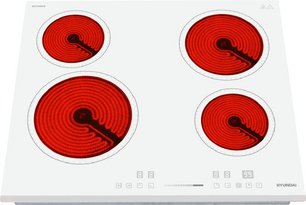 Варочная панель Hyundai HHE 6452 WG фото 2 в Санкт-Петербурге