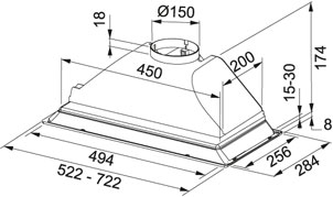 Встраиваемая вытяжка Франке FBI 502 ECO GR фото 3 в Санкт-Петербурге Встраиваемая вытяжка Franke FBI 502 ECO GR фото 3 в Санкт-Петербурге