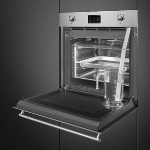 Духовой шкаф с паром Смег SO6303APX фото 3 в Санкт-Петербурге Духовой шкаф с паром Smeg SO6303APX фото 3 в Санкт-Петербурге
