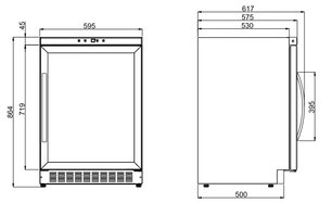 Винный шкаф Dometic B68G Basic фото 3 в Санкт-Петербурге