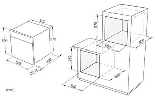 Духовой шкаф Korting OKB 471 CNRC фото 2 в Санкт-Петербурге
