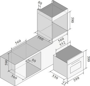 Духовой шкаф Ilve OV601GT3/BK фото 2 в Санкт-Петербурге