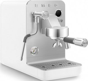 Кофемашина-эспрессо Smeg EMC02WHMEU фото 2 в Санкт-Петербурге