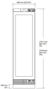 Встраиваемый винный шкаф Сигначе Китчен Сьют SKSCW243RP фото 4 в Санкт-Петербурге Встраиваемый винный шкаф Signature Kitchen Suite SKSCW243RP фото 4 в Санкт-Петербурге