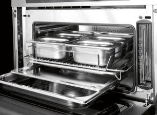 Встраиваемый комбинированный паровой шкаф Фулгор Милано LCSO 4511 TC BK фото 2 в Санкт-Петербурге Встраиваемый комбинированный паровой шкаф Fulgor Milano LCSO 4511 TC BK фото 2 в Санкт-Петербурге