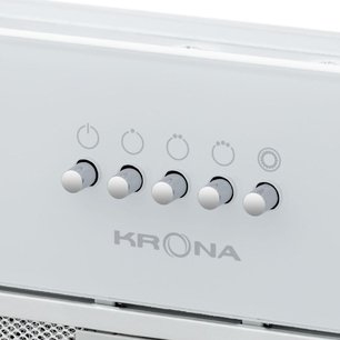 Встраиваемая вытяжка Krona KATE 600 GLASS WHITE PB фото 2 в Санкт-Петербурге Встраиваемая вытяжка Krona KATE 600 GLASS WHITE PB фото 2 в Санкт-Петербурге