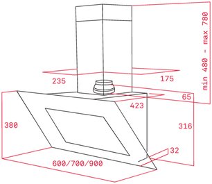 Вытяжка Тека DVT 980 W фото 2 в Санкт-Петербурге Вытяжка Teka DVT 980 W фото 2 в Санкт-Петербурге