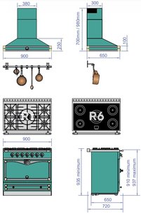 Варочный центр La Cornue Albertine 90 R1 фото 4 в Санкт-Петербурге