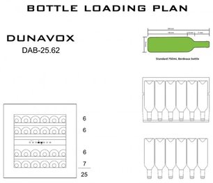Винный шкаф Дунавокс DAB-25.62DOP.TO фото 2 в Санкт-Петербурге Винный шкаф Dunavox DAB-25.62DOP.TO фото 2 в Санкт-Петербурге