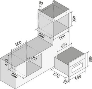 Духовой шкаф Ilve 645SCHSW/BUG фото 3 в Санкт-Петербурге