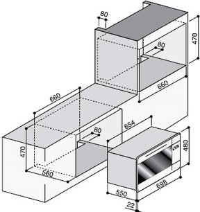 Духовой шкаф Restart ELF049 Blue фото 2 в Санкт-Петербурге