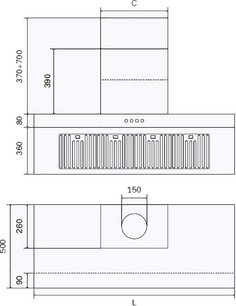 Вытяжка Ilve AGQ120/SS фото 2 в Санкт-Петербурге