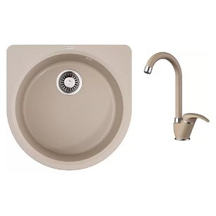 Omoikiri (мойка Akegata 51 SA + смеситель UMI SA) фото в Санкт-Петербурге