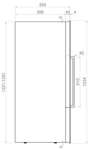 Встраиваемый винный шкаф Pando PVMAV 124-70CRR фото 4 в Санкт-Петербурге