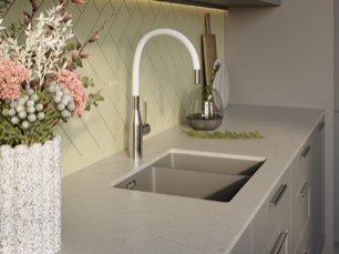 Смеситель Омойкири YATOMI 2 PLUS BN-WH фото 4 Смеситель Omoikiri YATOMI 2 PLUS BN-WH фото 4