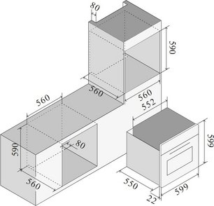 Духовой шкаф Ilve OV60STCT3/BK фото 2 в Санкт-Петербурге