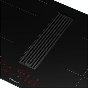 Варочная панель со встроенной вытяжкой Faber Galileo Linear F830 фото 3 в Санкт-Петербурге