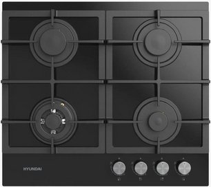 Газовая варочная панель Hyundai HHG 6434 BG фото в Санкт-Петербурге