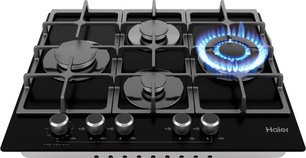 Газовая варочная панель Хайер HHX-G64CWMB фото 4 в Санкт-Петербурге Газовая варочная панель Haier HHX-G64CWMB фото 4 в Санкт-Петербурге
