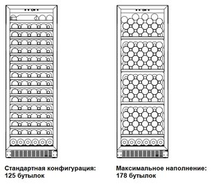 Винный шкаф Дометик C125G Wooden Mahogany фото 2 в Санкт-Петербурге Винный шкаф Dometic C125G Wooden Mahogany фото 2 в Санкт-Петербурге