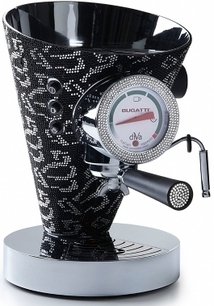 Кофеварка Бугатти DIVA 14431 Silver Black Swarovski фото в Санкт-Петербурге Кофеварка Bugatti DIVA 14431 Silver Black Swarovski фото в Санкт-Петербурге