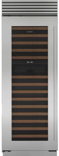 Встраиваемый винный шкаф SUB-ZERO ICBCL3050W/S/T/L фото в Санкт-Петербурге