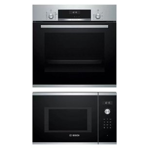 Bosch (духовой шкаф HBJ558YS3Q + микроволновая печь BEL554MS0) фото в Санкт-Петербурге