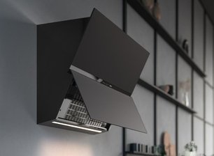 Вытяжка Фалмек FUSION 85 GLASS BLACK фото 3 в Санкт-Петербурге Вытяжка Falmec FUSION 85 GLASS BLACK фото 3 в Санкт-Петербурге