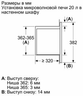 Встраиваемая микроволновая печь Бош BFL623MB3 фото 4 в Санкт-Петербурге Встраиваемая микроволновая печь Bosch BFL623MB3 фото 4 в Санкт-Петербурге