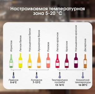 Винный шкаф Зигмунд Штайн BR 21 X фото 4 в Санкт-Петербурге Винный шкаф Zigmund Shtain BR 21 X фото 4 в Санкт-Петербурге