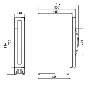 Винный шкаф Dometic E7FG Elegance фото 2 в Санкт-Петербурге