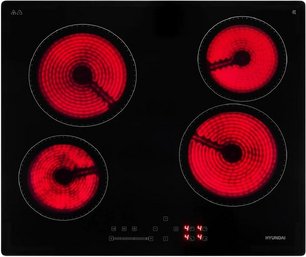 Варочная панель Hyundai HHE 6451 BG фото 2 в Санкт-Петербурге