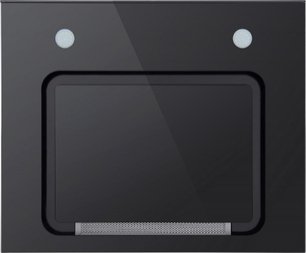 Встраиваемая кухонная вытяжка MAUNFELD Norfolk 60 нержавеющая сталь\черное стекло фото 2 в Санкт-Петербурге