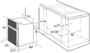 Духовой шкаф Korting OKB 482 CRSC фото 3 в Санкт-Петербурге