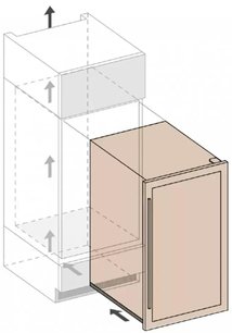 Винный шкаф Dunavox DAVS-72.185DB фото 3 в Санкт-Петербурге