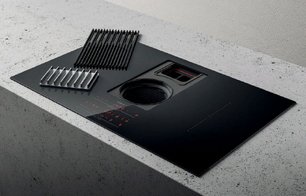 Варочная панель с вытяжкой Элика NIKOLATESLA LIBRA EVO BL/A/83 фото 3 в Санкт-Петербурге Варочная панель с вытяжкой Elica NIKOLATESLA LIBRA EVO BL/A/83 фото 3 в Санкт-Петербурге