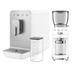 Smeg Collezione (кофемашина BCC13WHMEU + кофемолка CGF11WHEU) фото в Санкт-Петербурге