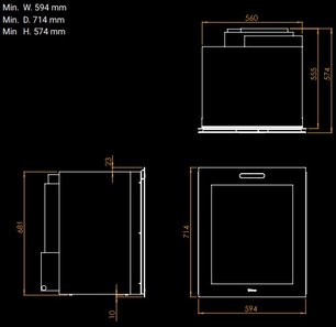 Встраиваемый винный шкаф Irinox Vinoteca HVIN2350001 фото 3 в Санкт-Петербурге