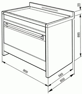 Варочный центр Смег A1P-9 фото 2 в Санкт-Петербурге Варочный центр Smeg A1P-9 фото 2 в Санкт-Петербурге